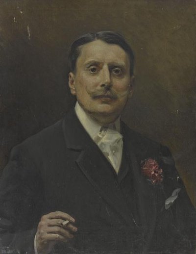 Portrait of Monsieur de Waru by Raimundo de Madrazo y Garreta